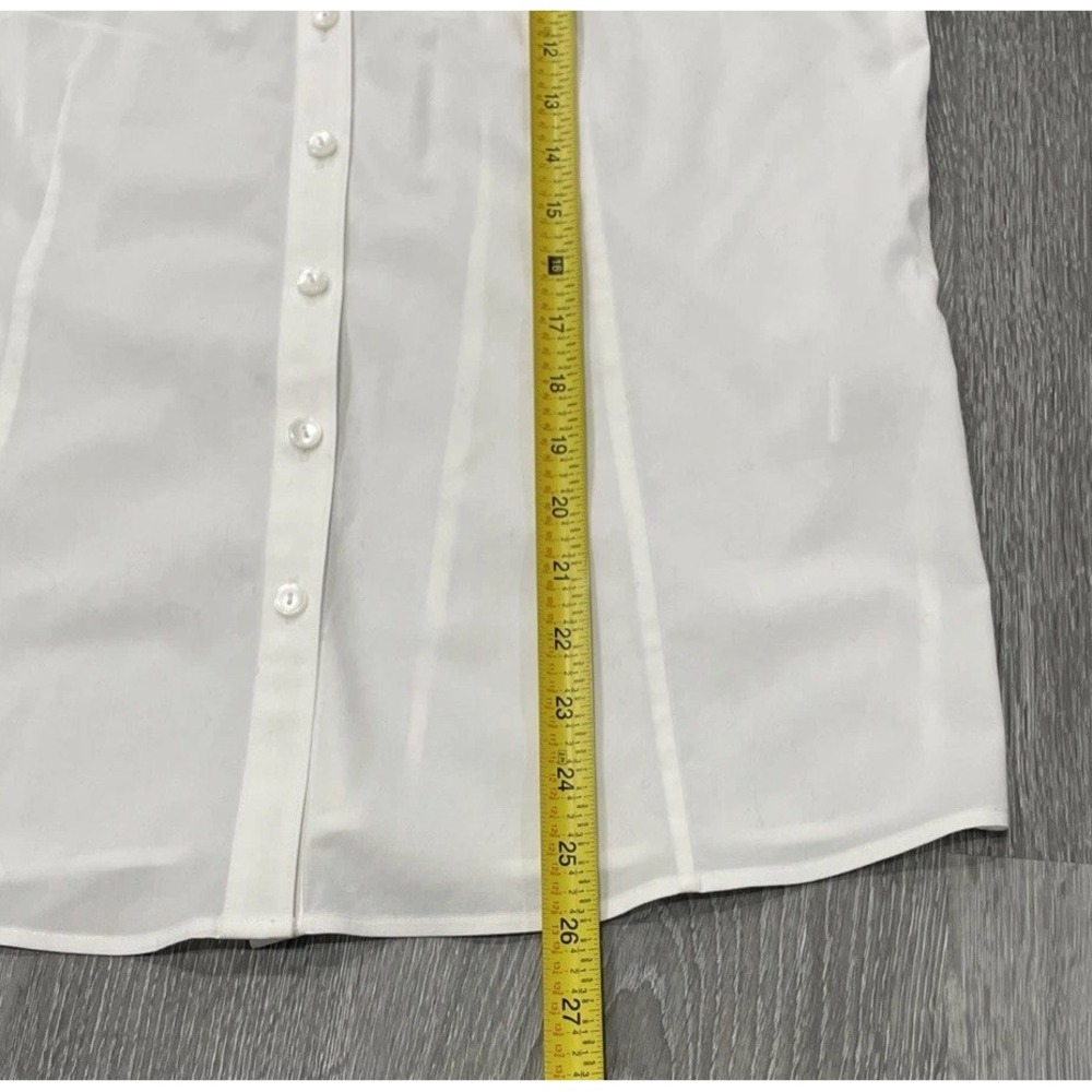 Talbots Button Down Wrinkle Resistant Stretch Whi… - image 11
